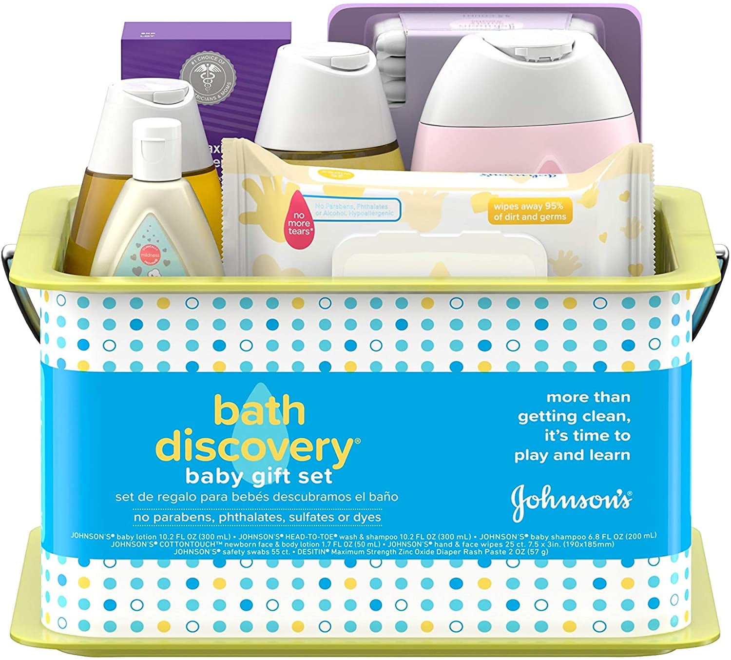 Johnson's bath discovery baby gift set sales