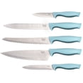 thumbnail image 2 of Spice by Tia Mowry Savory Saffron 14 Piece Stainless Steel Cutlery Set in Blue, 2 of 5