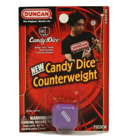 Duncan Candy Dice Counterweight by Shingo Terrada (Purple)