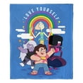 thumbnail image 2 of Cartoon Network's Steven Universe Love Yourself Kids Silk Touch Throw Blanket, 2 of 4