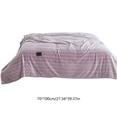 thumbnail image 3 of Aodebiao Layer Flannel Fleece Thick Bed Blanket, Soft Plush Velvet Sherpa Blanket for Winter, Heavy Warm & Breathable, Machine Washable, 28*39in, 3 of 6