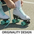 thumbnail image 4 of OULII 2 Pcs Freins à Patins à Roulettes Professionnels Remplacement Noir Embouts en Caoutchouc Robustes Fiables, 4 of 8