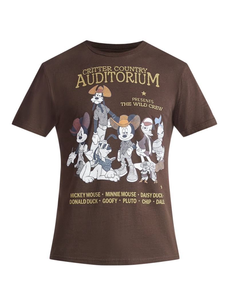Disney Mickey and Friends Critter Country Men's and Big Men's