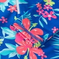 thumbnail image 4 of URMAGIC Girls Flower Long Sleeve UPF 50+ Zipper One Piece Swimsuit 2-12 T, 4 of 8