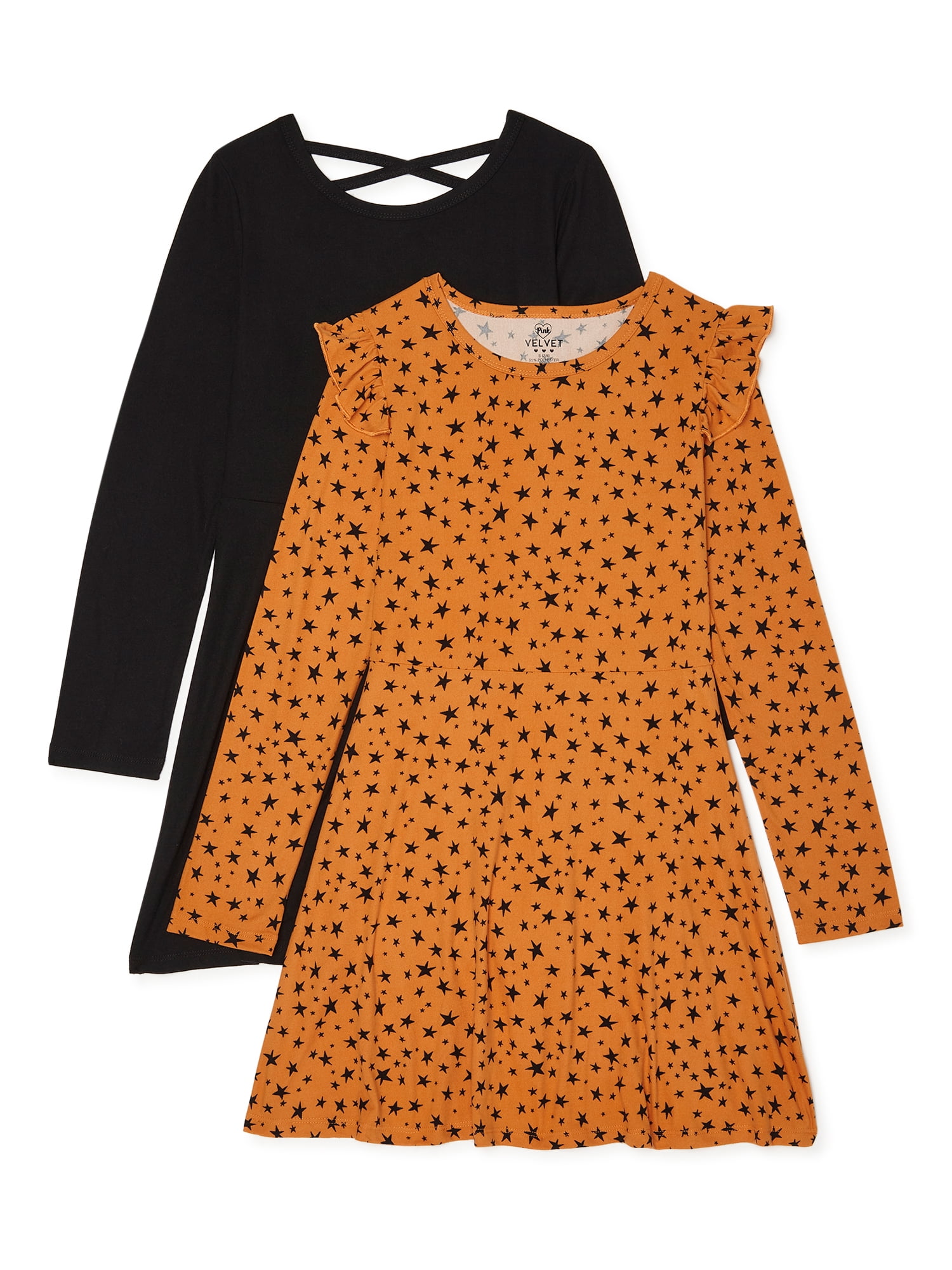 walmart girls black dress