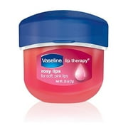 Pack of (12) Vaseline Lip Therapy Lip Balm Mini, Rosy, 0.25 oz