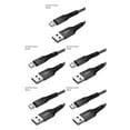 thumbnail image 3 of Shengyu 1M 2M Phone Fast Charging Cable Nylon Braided Micro USB Data Cord For Charding Line Wire For Android Black Android 2M 5Set, 3 of 6