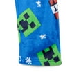 thumbnail image 3 of Minecraft Boys Holiday Print Plush Pajama Sleep Pants, Sizes 4-16, 3 of 3