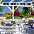 thumbnail image 5 of 15.8 inch Bird Repellent Spiral Reflectors, Hanging Reflective Bird Deterrent Device Garden Decorative Scare Birds Away (12 pcs), 5 of 7