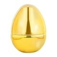 thumbnail image 2 of 9.8in Large Electroplated Gold Easter Egg – Reusable Fillable Egg for Party Decoration, Gift Basket Filler, Surprise Toy Storage, Easter Egg Hunt Supplies, 2 of 6
