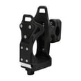 thumbnail image 1 of Portavasos ajustable Cola para motocicleta ATV Tractor Golf carrito de empuje Scooter Negro Plata Soporte para motocicleta, 1 of 8