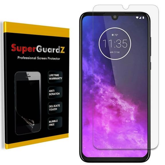 [8-Pack] For Motorola One Zoom SuperGuardZ Screen Protector, Ultra Clear, Anti-Scratch, Anti-Bubble