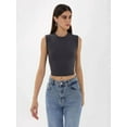 thumbnail image 2 of Solid Ruched-Detail Blouse, 2 of 5