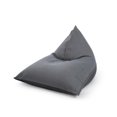 thumbnail image 1 of Fauteuil poire Gouchee Home Calypso – Fauteuil deux tons en toile avec poche latérale et poignée, rempli de billes de polystyrène, siège au sol confortable et durable pour le salon ou dortoir, 1 of 5
