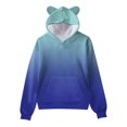 thumbnail image 1 of VBARHMQRT Robes de Chandail pour Femmes 2024 Chandail à Capuchon pour Femmes Chapeau avec Oreilles de Chat Chandail Décontracté à Manches Longues Chandail Ample, 1 of 3