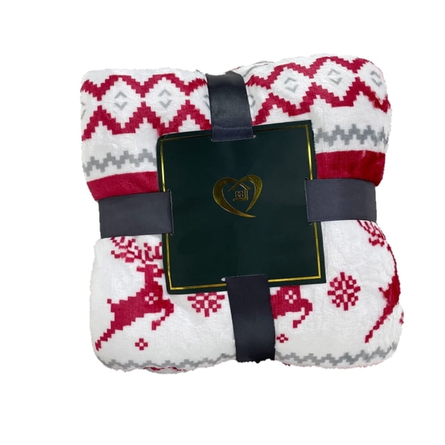 JASKFLY Couverture 1 Pce en Molleton de Flanelle Double Face