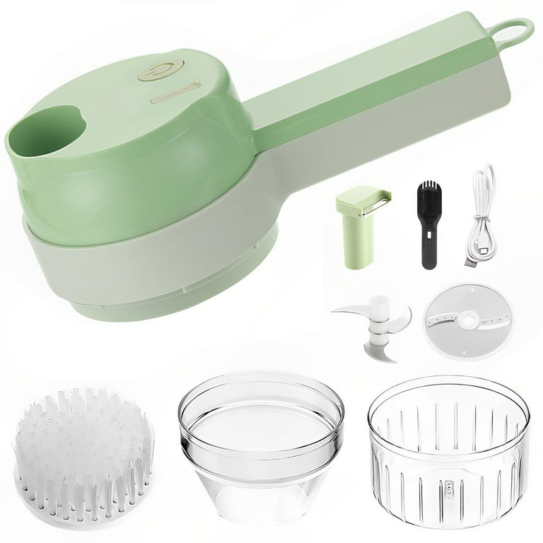 4 in 1 Portable Electric Vegetable Cutter Set – Artsy Wares