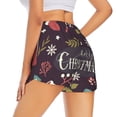 thumbnail image 3 of Fotbe Merry Christmas Womens High Waist Running Shorts Athletic Workout Quick Dry Shorts for Women with Pockets Gym Yoga Summer Shorts-Small, 3 of 9