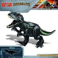 thumbnail image 2 of Bloques de construcción de dinosaurios de juguete HUOGUO Tyrannosaurus Black, 2 of 5