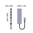 thumbnail image 3 of 2026 New Upgrade Type-c Hub PD100w Fast Charging 3.0 Hub Laptop Extender USB Multifunctional Splitter, 3 of 7