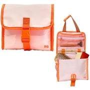 POPSUGAR Hanging Travel Toiletry Bag - Compact Toiletry and Cosmetic Travel Bag with Multiple Pockets