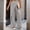 Gray, variant on Women Asymmetrical Dressy Pant High Waisted Plain Loose Fit Wide Leg Pants Business Casual Work Trousers Suit Trousers Solid Color Loose Womens Pants 2026 Beige L