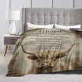 thumbnail image 6 of Yibo Deer Blanket A Hunter's Prayer Decor Blanket Deer Hunting Blanket Gifts for Girls Boys Deer Lovers Super Warm Soft Plush Lightweight Flannel Bed Blanket for Kids Adults Men Women, 6 of 8