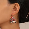 thumbnail image 1 of Christmas Earrings Fashion Creative Christmas Decoration Holiday Commemorative Earrings Gift, 1 of 4