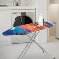 thumbnail image 2 of HELLHERO Palm trees Print Ironing Protector for Ironing Board Scorch Resistant Iron Board Cover with Cozy Nose Pocket Fits Standard 54" x 15" Inch Boards, 2 of 5