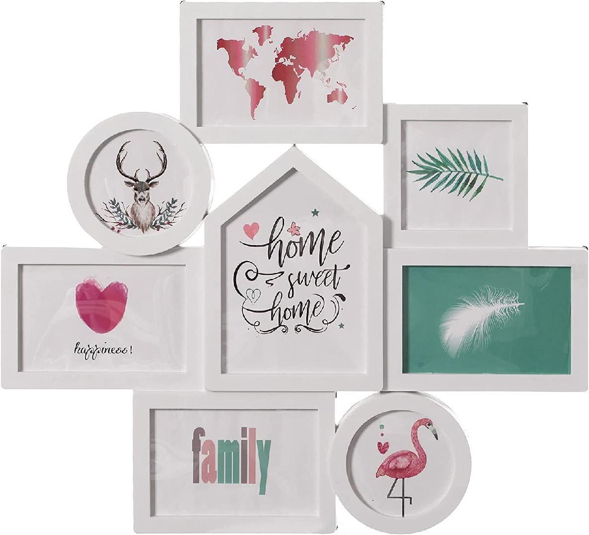 Decorative Modern Wall Mounted Multi Photo Frame Collage Picture Holder