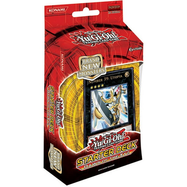 Yugioh Zexal 2011 Starter Deck Dawn Of The Xyz New Series New Monster Type Walmart Com Walmart Com