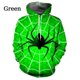 thumbnail image 3 of Sudadera con capucha con estampado 3D de araña para hombre, ropa de calle de hip hop personalizada, sudaderas con capucha para primavera y otoño para hombre, 3 of 5