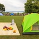 thumbnail image 4 of Manta de camping para padres e hijos | Esterilla de picnic impermeable y sin arena de 380 x 254 cm | Esterilla de playa plegable grande con asa | Esterilla multiusos para juegos al aire libre, camp, 4 of 5
