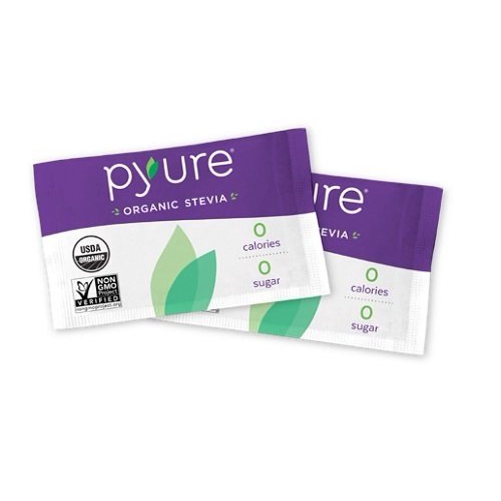 Pyure Organic Stevia Sweetener Packets, Granulated Sugar Substitute