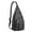 Black-55, variant on Future Scientist Sling Bag - Science Classroom Inspired Waterproof Chest Pack with Experiment Graphics, Adjustable Shoulder Strap