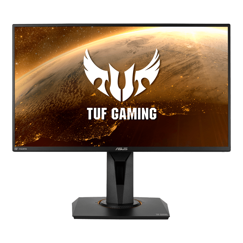 Photo 1 of ASUS TUF Gaming VG259QM 24.5inch Monitor, 1080P Full HD (1920 x 1080), Fast IPS, 280Hz (Supports 144Hz), G-SYNC Compatible, Extreme Low Motion Blur Sync, 1ms, DisplayHDR 400, DisplayPort HDMI