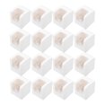 thumbnail image 5 of HEATSHAKING Masteelf 20PCS Mini Cupcake Box with Inserts and Window Small Single Container for Cookie Muffin Dessert Pastry Party Favors, 5 of 8