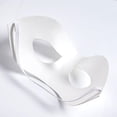 thumbnail image 2 of （20 PCS blank）Masquerade Mask Unpainted Blank Halloween Mask DIY Paper Cat Masks to Paint Dress Up Half Masks, 2 of 5