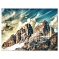 thumbnail image 2 of High Peaks of Dolomites - Landscape Photo Canvas Art Print, 2 of 3
