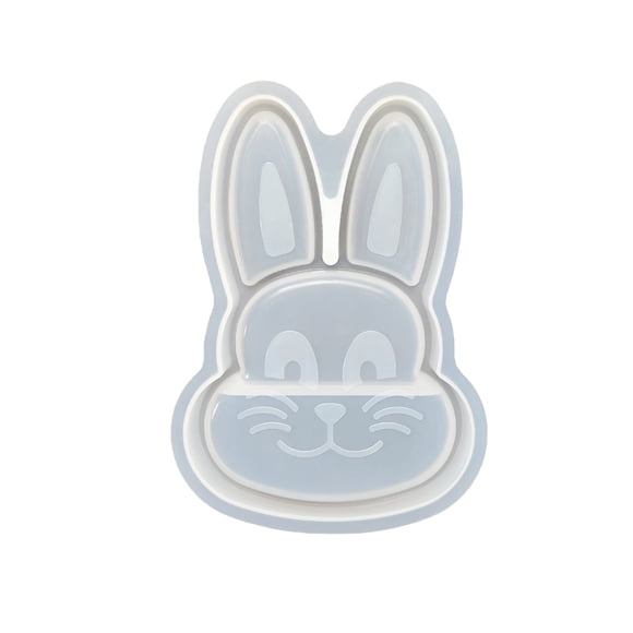 Decoration Easter Bunny Tray Silicone For DIY Resin Craft Plaster Casting And Home