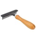 thumbnail image 1 of Carpet Grooming Rake, Small Handheld Ergonomic Handle Carpet Rake  for Home, 1 of 7