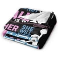 thumbnail image 4 of Yibo Cute Inspirational Bee Blanket Flannel Soft and Comfortable Anti-static Bed Sofa Blanket, 4 of 7