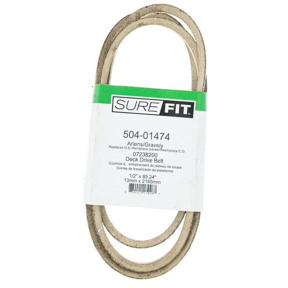 SureFit 85-5/16" Deck Drive Belt 07238200 50" Cut Gravely Pro-Ride 254