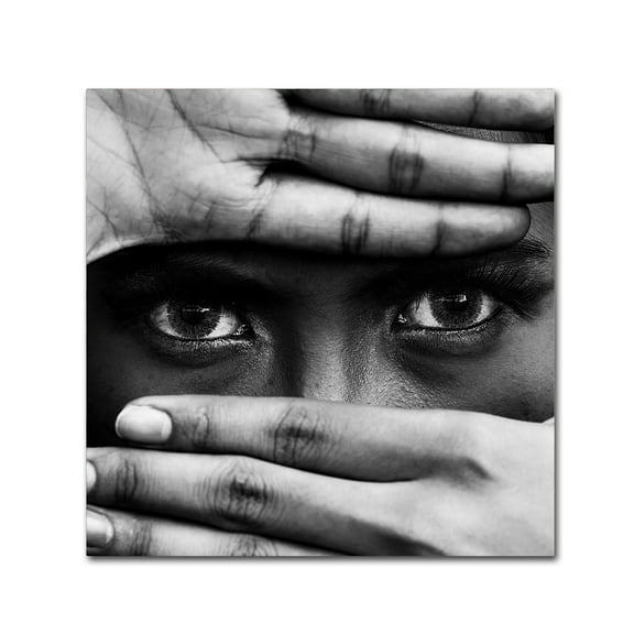 Ajie Alrasyid 'Eyes' Canvas Art