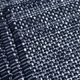 thumbnail image 2 of Manteles individuales Sweet Home Collection, 100% algodón, 10 x 19 cm, color azul marino, 4 unidades, 2 of 2