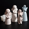 thumbnail image 3 of 3D Angel Candle Crafting Mold Silicone Mould for Unique Handmade Crafts Epoxy Resin Wedding Decoration Making Mold, 3 of 3