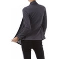 thumbnail image 4 of Women's Solid Open Front Long Sleeve Lightweight Soft Basic Sweater Cardigan, 4 of 4