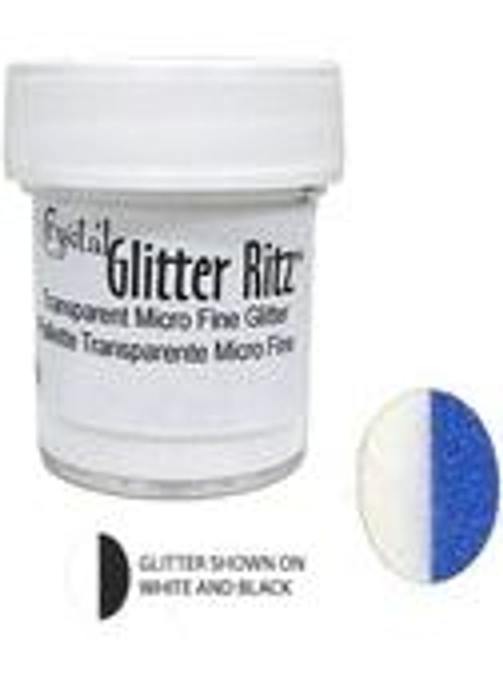 Sulyn Tinsel Glitter for Crafts, Purple and Blue, 2.5 oz