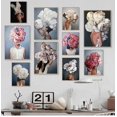 thumbnail image 2 of Pintura decorativa para sala de estar, decoración del hogar, flores, plumas, mujer, lienzo abstracto, arte de pared, impresión, póster, imagen, 2 of 4