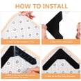 thumbnail image 3 of Miangastore 12 Pcs Autocollants de Tapis Antidérapants Réutilisables Lavables, 3 of 9